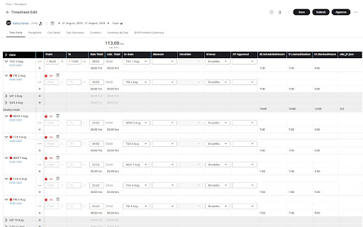 Timesheet Enhancer for UKG Ready  from Chrome web store to be run with OffiDocs Chromium online