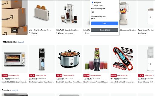 TimeSwap  from Chrome web store to be run with OffiDocs Chromium online