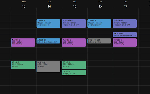Timetable Tools  from Chrome web store to be run with OffiDocs Chromium online