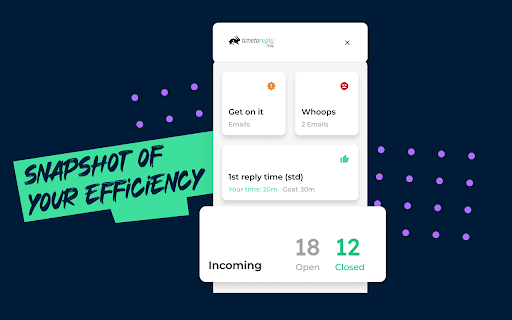 timetoreply lite for Chrome  from Chrome web store to be run with OffiDocs Chromium online