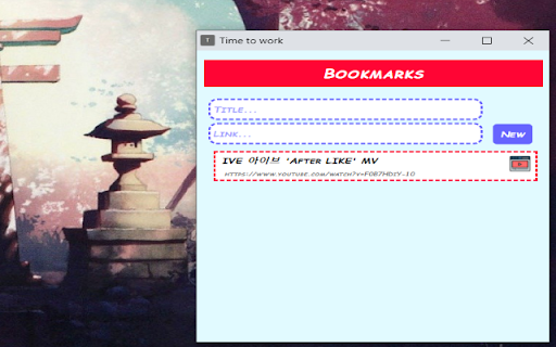 Time to Work  from Chrome web store to be run with OffiDocs Chromium online