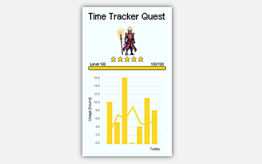 Time Tracker Quest  from Chrome web store to be run with OffiDocs Chromium online