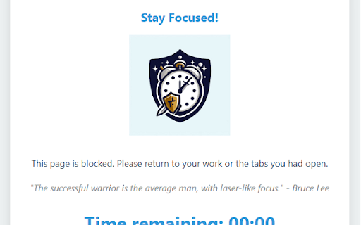 Time Warrior  from Chrome web store to be run with OffiDocs Chromium online