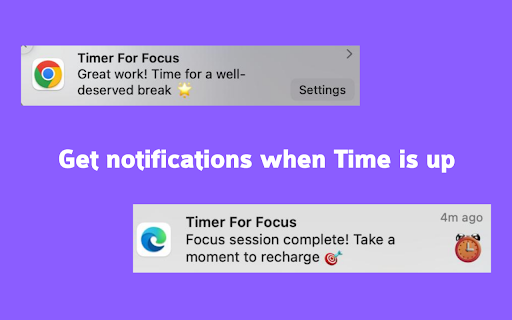 Timez Timer  Pomodoro  from Chrome web store to be run with OffiDocs Chromium online