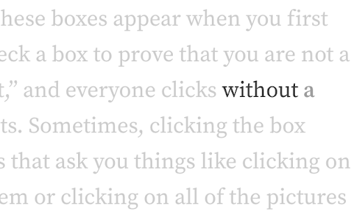 Tims Speedreader  from Chrome web store to be run with OffiDocs Chromium online