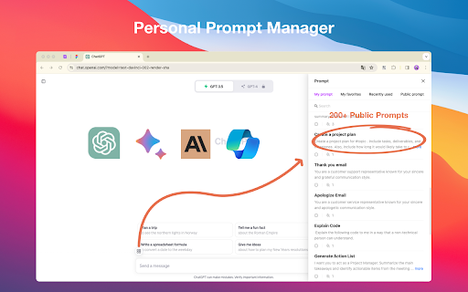 TinaMind The most powerful AI Assistant!  from Chrome web store to be run with OffiDocs Chromium online