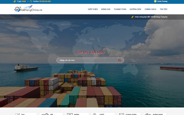 Tiện ích đặt hàng Đặt Hàng China  from Chrome web store to be run with OffiDocs Chromium online