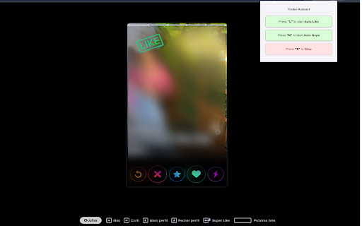 Tinder Autoset  from Chrome web store to be run with OffiDocs Chromium online
