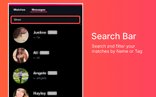 Tinder Tag and Search Tools  from Chrome web store to be run with OffiDocs Chromium online