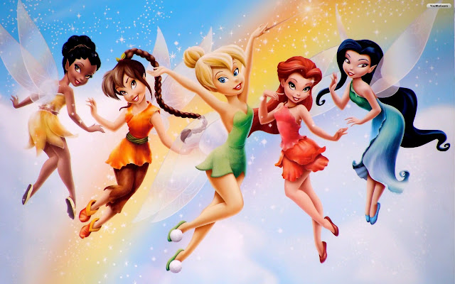Tinker Bell Theme  from Chrome web store to be run with OffiDocs Chromium online
