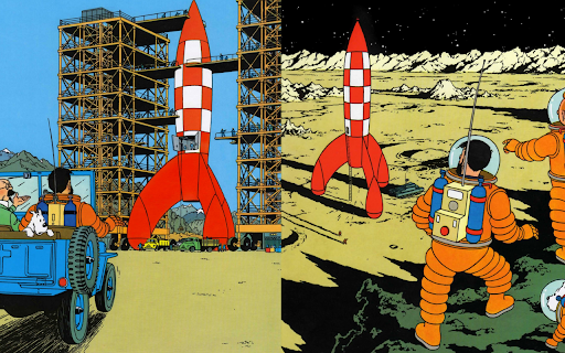 Tintins Moon Mission  from Chrome web store to be run with OffiDocs Chromium online