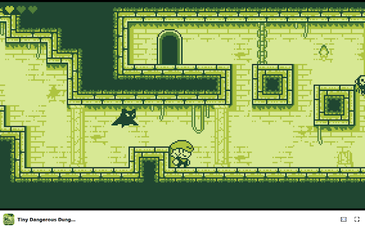 Tiny Dangerous Dungeons Game Explore dungeons and hunt for treasures!  from Chrome web store to be run with OffiDocs Chromium online