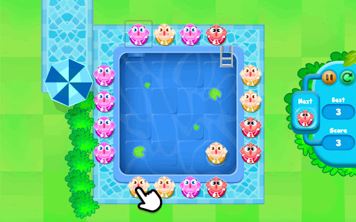 Tiny Fish Merge Game  from Chrome web store to be run with OffiDocs Chromium online