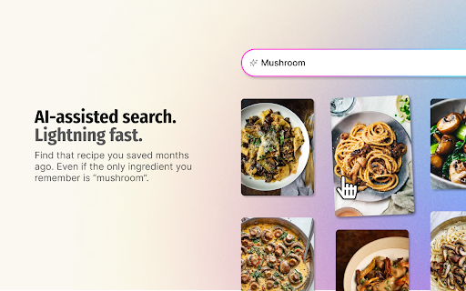 TinyStash Bookmark manager and web clipper  from Chrome web store to be run with OffiDocs Chromium online