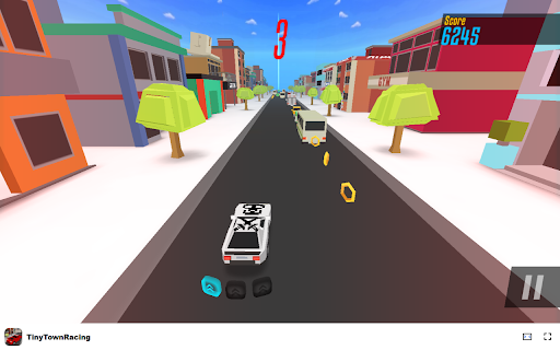 TinyTownRacing Game Navigate busy traffic and avoid collisions!  from Chrome web store to be run with OffiDocs Chromium online