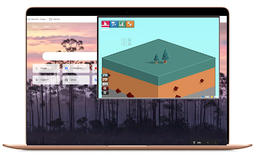 Tiny Tycoon Unblocked  from Chrome web store to be run with OffiDocs Chromium online