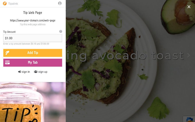 Tipalink  from Chrome web store to be run with OffiDocs Chromium online