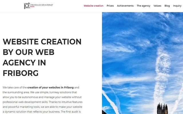 Tips For Website Creation in FRIBORG Blog  from Chrome web store to be run with OffiDocs Chromium online