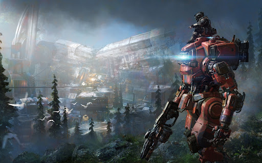Titanfall 2 Theme  from Chrome web store to be run with OffiDocs Chromium online