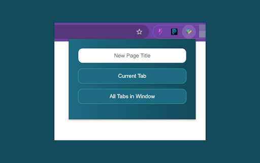 TitleMatic  from Chrome web store to be run with OffiDocs Chromium online