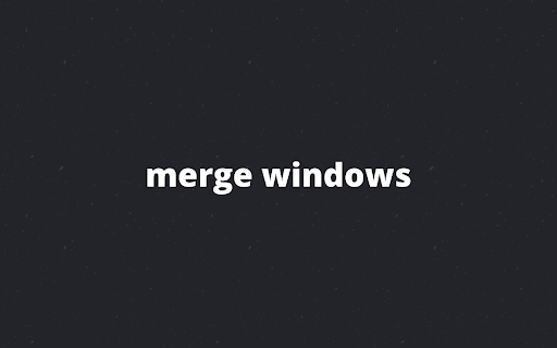 tk Merge Windows  from Chrome web store to be run with OffiDocs Chromium online