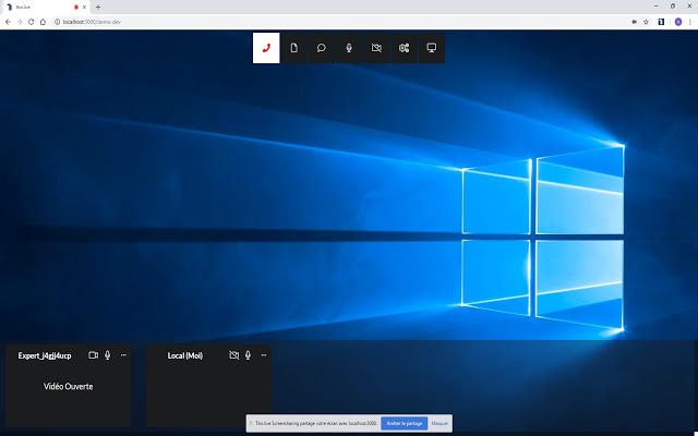 tkw.live Screensharing  from Chrome web store to be run with OffiDocs Chromium online