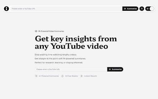 tldr.yt from Chrome web store to be run with OffiDocs Chromium online tldr.yt from Chrome web store to be run with OffiDocs Chromium online