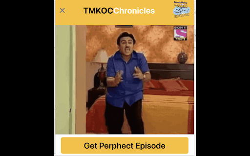 TMKOC Chronicles  from Chrome web store to be run with OffiDocs Chromium online