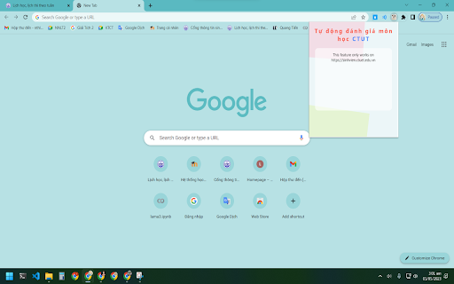 Tự động đánh giá CTUT  from Chrome web store to be run with OffiDocs Chromium online