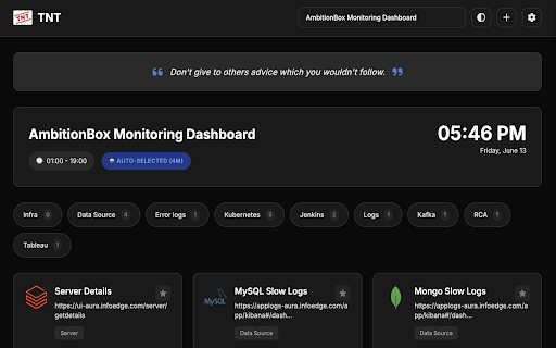 TNT Team New Tab  from Chrome web store to be run with OffiDocs Chromium online