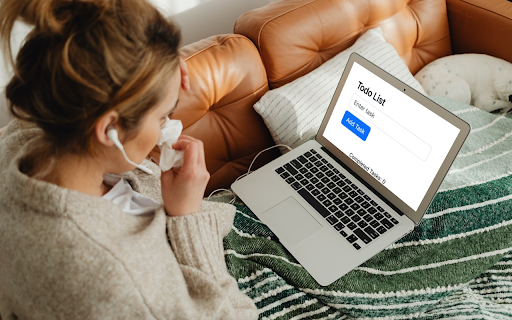 Todo Extension  from Chrome web store to be run with OffiDocs Chromium online