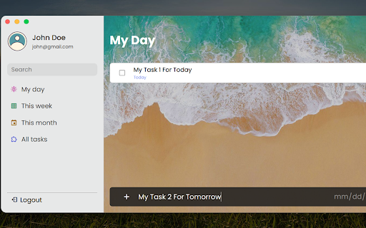 To do list for Chrome  from Chrome web store to be run with OffiDocs Chromium online