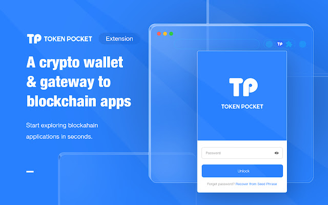 TokenPocket  from Chrome web store to be run with OffiDocs Chromium online