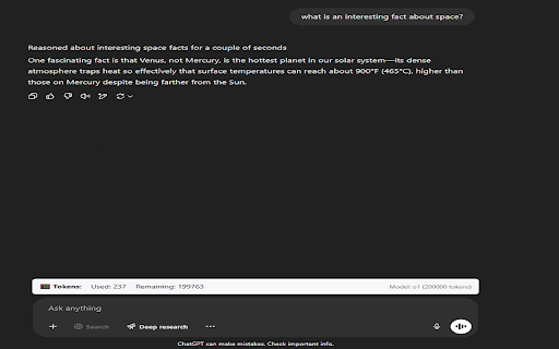 TokenScope ChatGPT Token Counter  from Chrome web store to be run with OffiDocs Chromium online