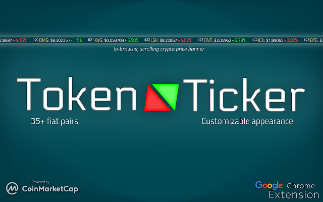 Token Ticker  from Chrome web store to be run with OffiDocs Chromium online