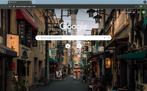 Tokyo street  from Chrome web store to be run with OffiDocs Chromium online