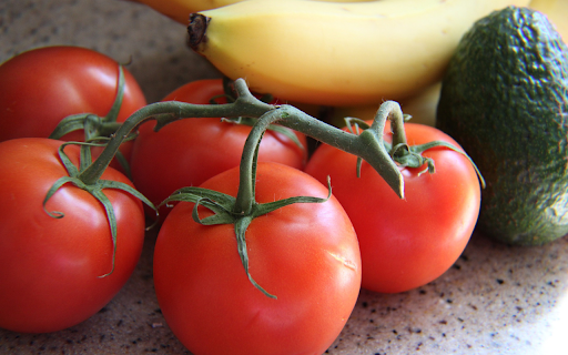 Tomato and avocado  from Chrome web store to be run with OffiDocs Chromium online