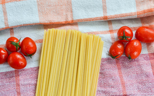 Tomatoes and Dried Pasta  from Chrome web store to be run with OffiDocs Chromium online