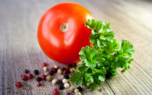 Tomato lettuce wraps  from Chrome web store to be run with OffiDocs Chromium online