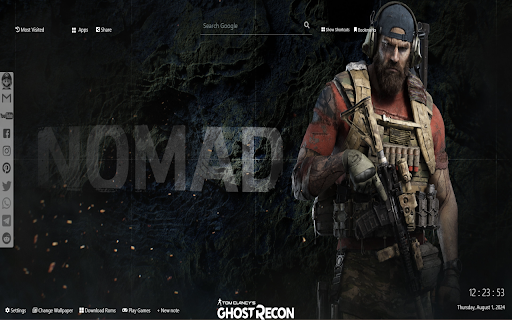 Tom Clancys Ghost Recon Breakpoint Wallpaper  from Chrome web store to be run with OffiDocs Chromium online