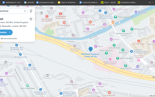 TomTom × what3words  from Chrome web store to be run with OffiDocs Chromium online