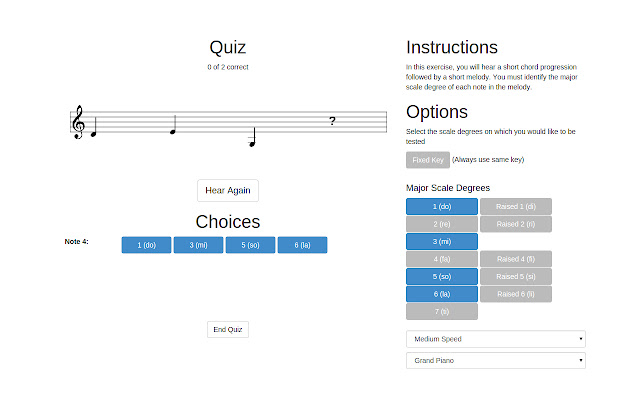 Toned Ear: Ear Training  from Chrome web store to be run with OffiDocs Chromium online