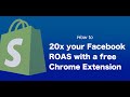 TonikAds: 20 برابر ROAS فیس بوک (Shopify) از فروشگاه وب کروم که با OffiDocs Chromium به صورت آنلاین اجرا می شود