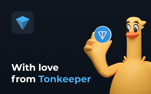 Tonkeeper — wallet for TON  from Chrome web store to be run with OffiDocs Chromium online