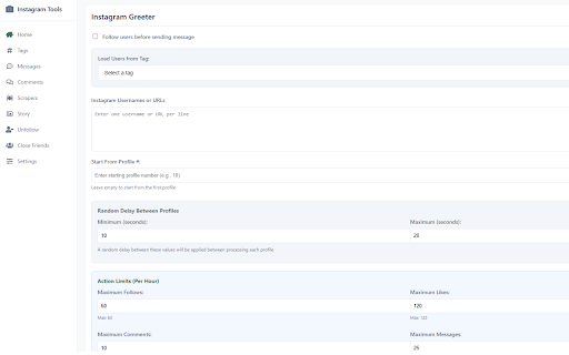 Toolkit for IG | Multiple Tools for Instagram  from Chrome web store to be run with OffiDocs Chromium online