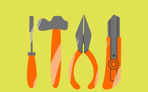 TOOL KIT THEME  from Chrome web store to be run with OffiDocs Chromium online