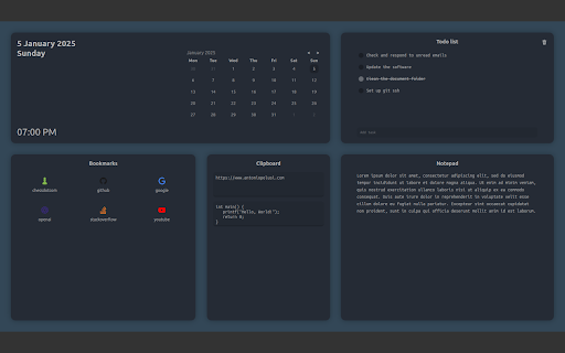 ToolsTab  from Chrome web store to be run with OffiDocs Chromium online