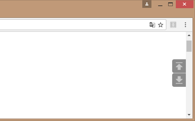 Top and Bottom scroll buttons  from Chrome web store to be run with OffiDocs Chromium online