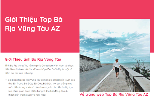 Top Bà Rịa Vũng Tàu AZ  from Chrome web store to be run with OffiDocs Chromium online
