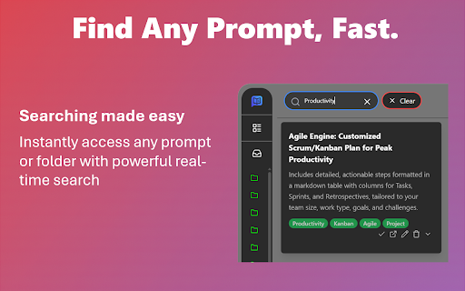 Top Prompt Library  from Chrome web store to be run with OffiDocs Chromium online